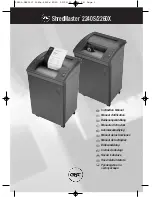 GBC SHREDMASTER 2240S Instruction Manual preview