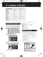 Предварительный просмотр 4 страницы GBC SHREDMASTER 2240S Instruction Manual