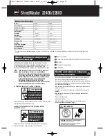 Preview for 20 page of GBC SHREDMASTER 2240S Instruction Manual