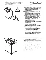 Preview for 7 page of GBC Shredmaster 3270M Operating Instructions Manual