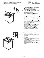 Preview for 11 page of GBC Shredmaster 3270M Operating Instructions Manual