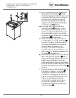 Preview for 15 page of GBC Shredmaster 3270M Operating Instructions Manual