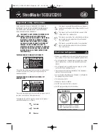 Предварительный просмотр 3 страницы GBC ShredMaster CC055 Instruction Manual