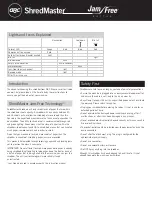 Preview for 5 page of GBC ShredMaster Jam Free GSS167 Instruction Manual