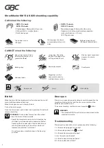 Preview for 6 page of GBC SHREDMASTER SM15-08 Quick Start Manual