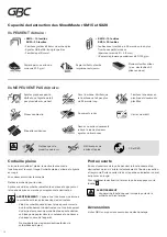 Preview for 10 page of GBC SHREDMASTER SM15-08 Quick Start Manual