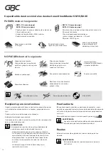 Preview for 14 page of GBC SHREDMASTER SM15-08 Quick Start Manual