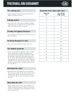 Preview for 3 page of GBC THERMALBINDER400T Instruction Manual