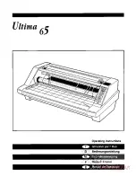 Preview for 2 page of GBC Ultima 65 User Manual