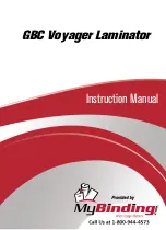 GBC VOYAGER Instruction Manual preview