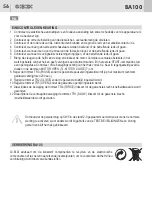 Предварительный просмотр 58 страницы GBD AS05060 Instructions For Installations