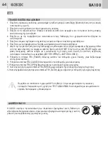 Предварительный просмотр 66 страницы GBD AS05060 Instructions For Installations