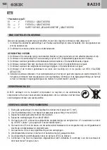 Preview for 152 page of GBD AS05550 Instructions For Installation Manual