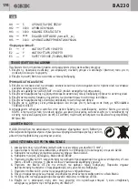 Preview for 174 page of GBD AS05550 Instructions For Installation Manual