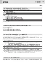 Preview for 33 page of GBD BA100 Instructions For Installations