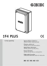 Preview for 9 page of GBD F4 PLUS Electrical Connections