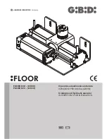 GBD FLOOR 830 Instructions For Installation Manual preview