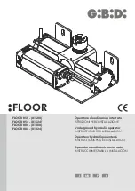 GBD FLOOR 850 Installation Instructions Manual preview