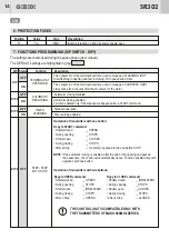 Preview for 14 page of GBD SR302 Instructions For Installation Manual