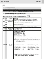 Preview for 30 page of GBD SR302 Instructions For Installation Manual