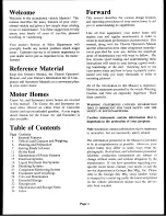 Preview for 3 page of GBM 1994 Cruise Air Owner'S Manual