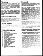 Preview for 3 page of GBM 1994 Pursuit Owner'S Manual