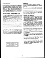 Preview for 16 page of GBM 2005 Bellagio Owner'S Manual