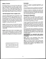 Preview for 16 page of GBM Cruise Air XL Owner'S Manual