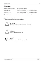 Preview for 3 page of gbo SONOSTAT 135 User Manual