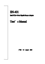 Gbord EN-401 User Manual preview