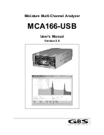 GBS Elektronik MCA166-USB User Manual предпросмотр