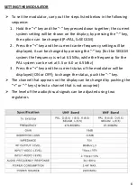 Preview for 6 page of GBS Elettronica 41980 Instructions For Use Manual