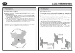 Предварительный просмотр 2 страницы GBS Elettronica LCD-104 Installation Manual