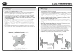 Предварительный просмотр 6 страницы GBS Elettronica LCD-104 Installation Manual