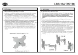 Предварительный просмотр 10 страницы GBS Elettronica LCD-104 Installation Manual