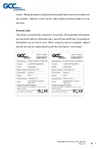 Preview for 8 page of GCC Technologies IFIIS 20JFL User Manual