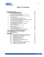 Preview for 3 page of GCC Technologies Jaguar IV Series Maintenance Manual