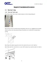 Preview for 17 page of GCC Technologies JF-240UV User Manual