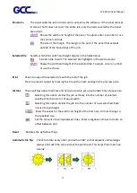 Preview for 73 page of GCC Technologies JF-240UV User Manual