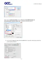 Preview for 104 page of GCC Technologies JF-240UV User Manual