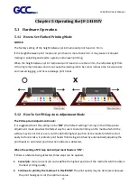 Предварительный просмотр 39 страницы GCC Technologies JF-2418UV User Manual