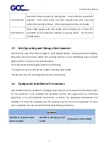 Preview for 9 page of GCC Technologies JV-240UV User Manual