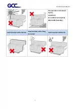 Preview for 10 page of GCC Technologies JV-240UV User Manual