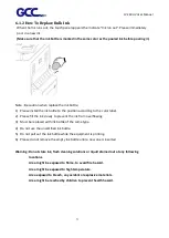 Preview for 72 page of GCC Technologies JV-240UV User Manual