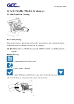 Preview for 73 page of GCC Technologies JV-240UV User Manual