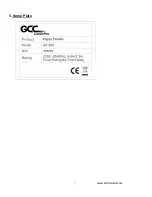 Preview for 7 page of GCC Technologies Laser Pro DFS Installation & Operation Manual