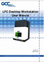 Preview for 1 page of GCC Technologies LFC User Manual