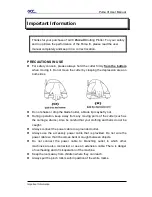 Preview for 3 page of GCC Technologies P3-132S User Manual