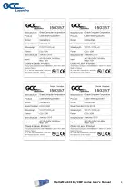 Предварительный просмотр 8 страницы GCC Technologies StellarMark C Series User Manual