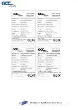 Предварительный просмотр 10 страницы GCC Technologies StellarMark C Series User Manual